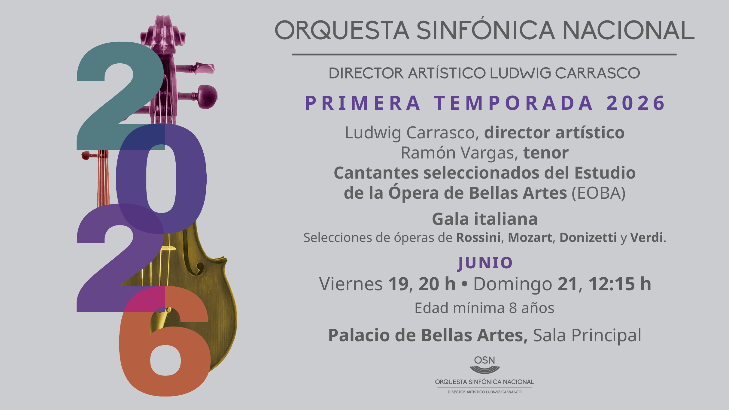 Orquesta Sinfónica Nacional R. Vargas