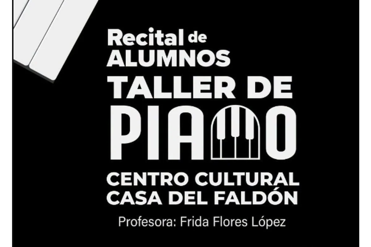 Recital de alumnos del taller de piano