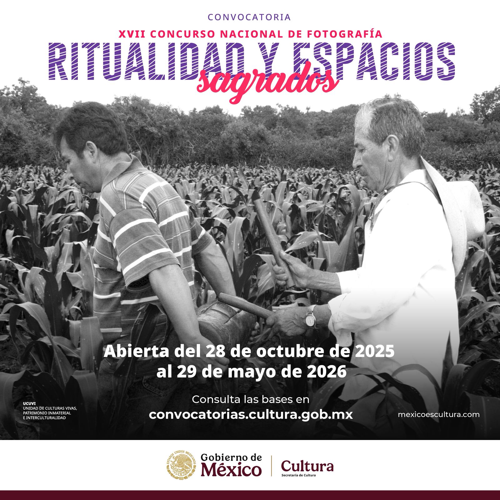 XVII Concurso Nacional de Fotografía Ritualidad y Espacios Sagrados