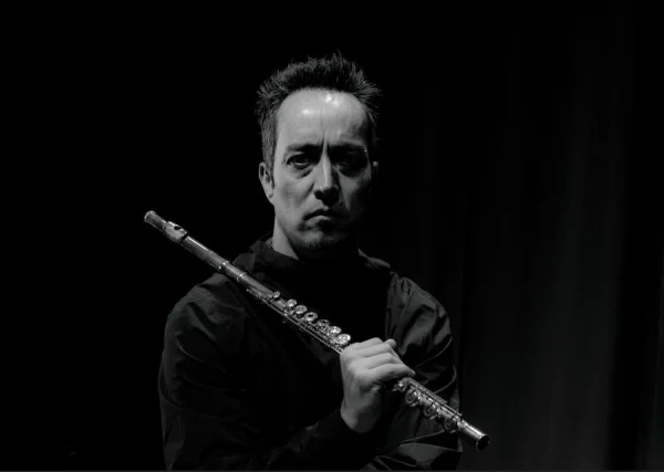 Omar Córdova, flauta / Sociedad de Impro Brutal: Se hará lo que el público quiera