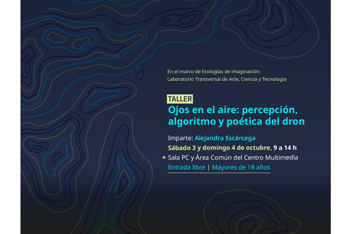 Taller > Ojos en el aire: percepción, algoritmo y poética del dron