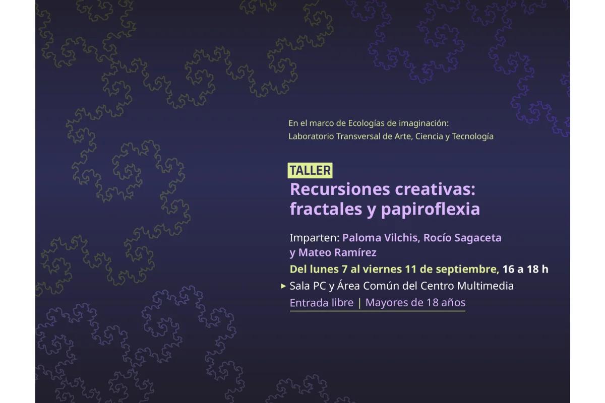 Taller >  Recursiones creativas: fractales y papiroflexia