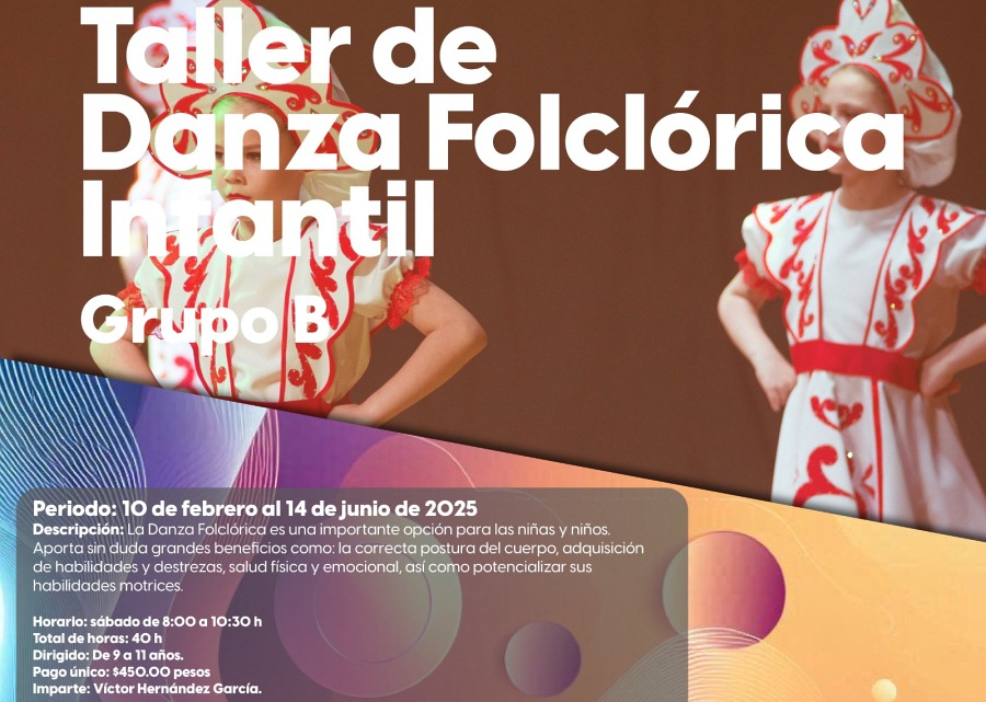 Danza Folclórica infantil Grupo B