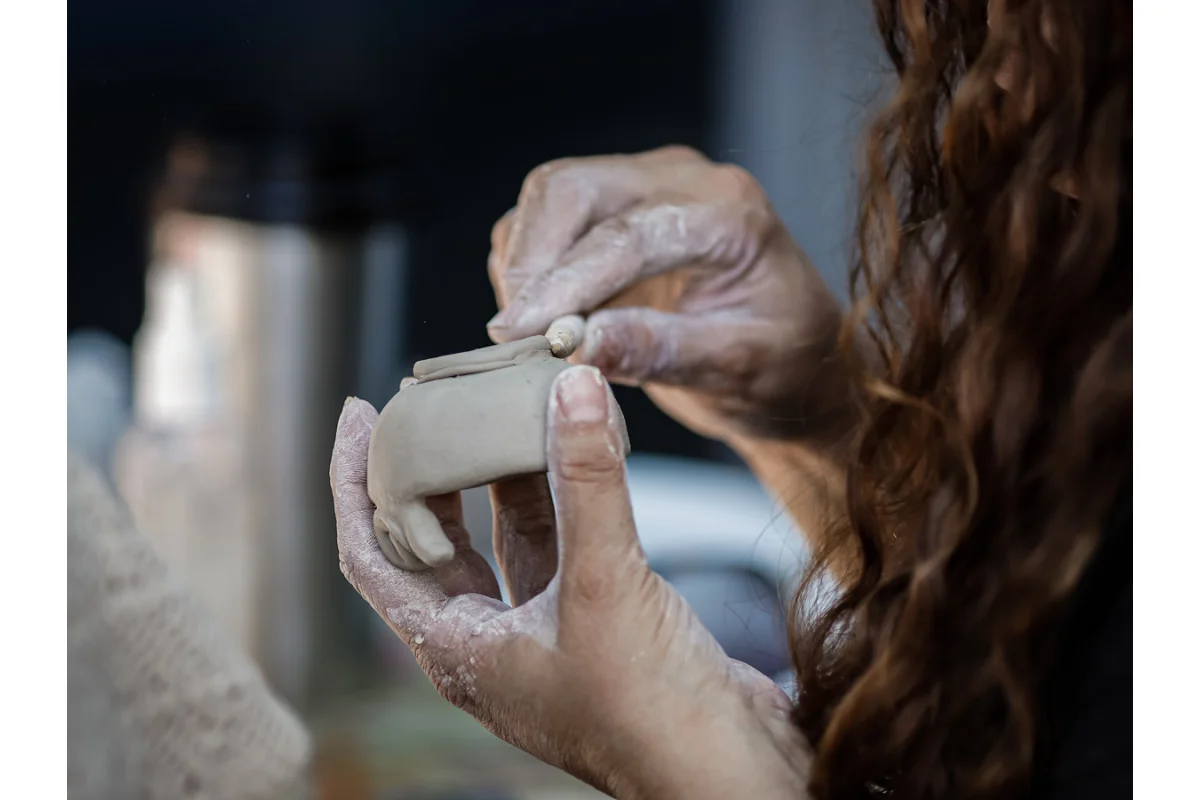 Taller de cerámica en miniatura