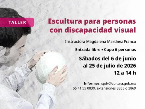 Escultura para personas con discapacidad visual