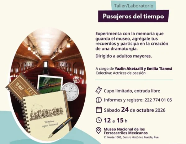Convocatoria Taller/Laboratorio Pasajeros del tiempo