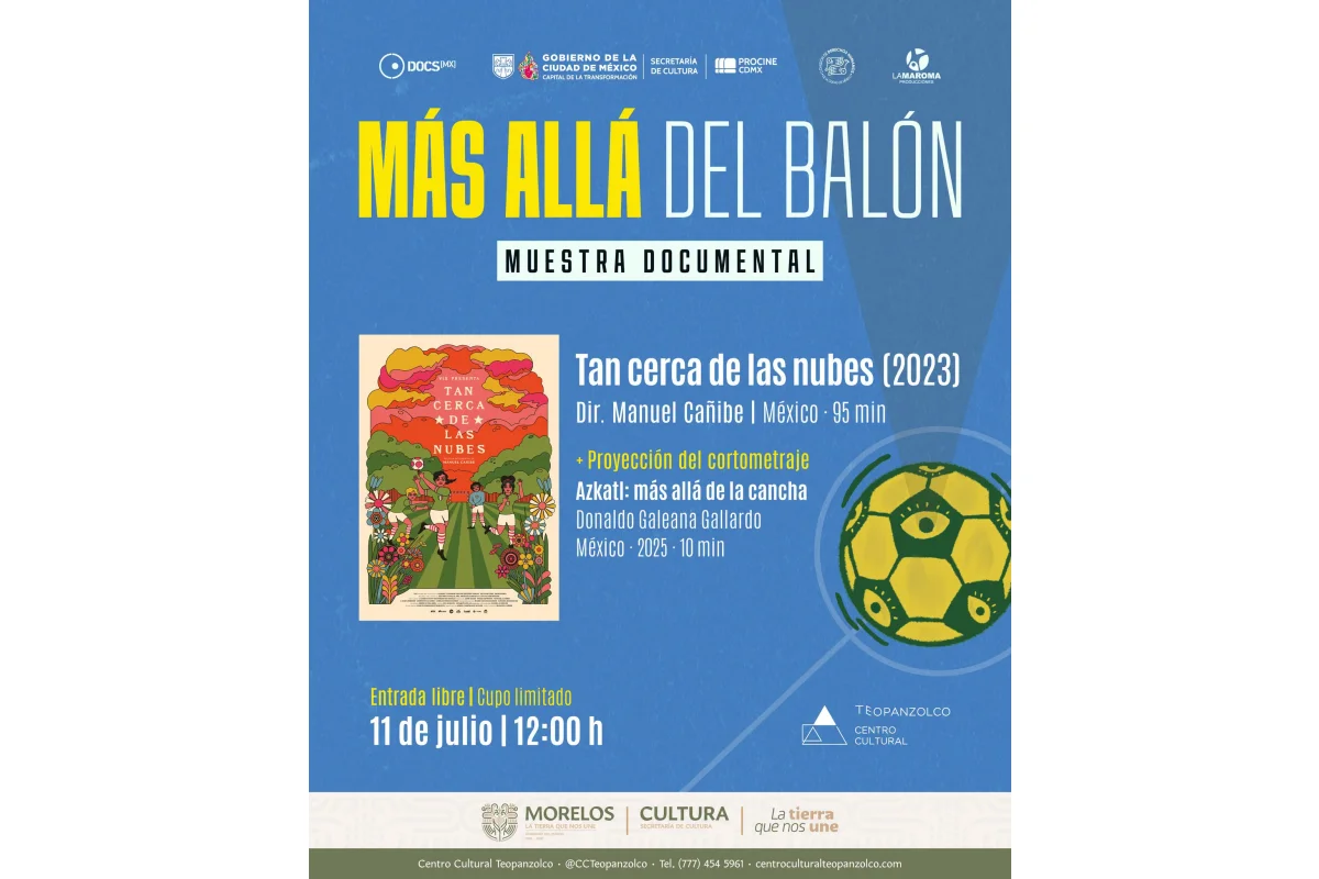 Más allá del balón: Tan cerca de las nubes