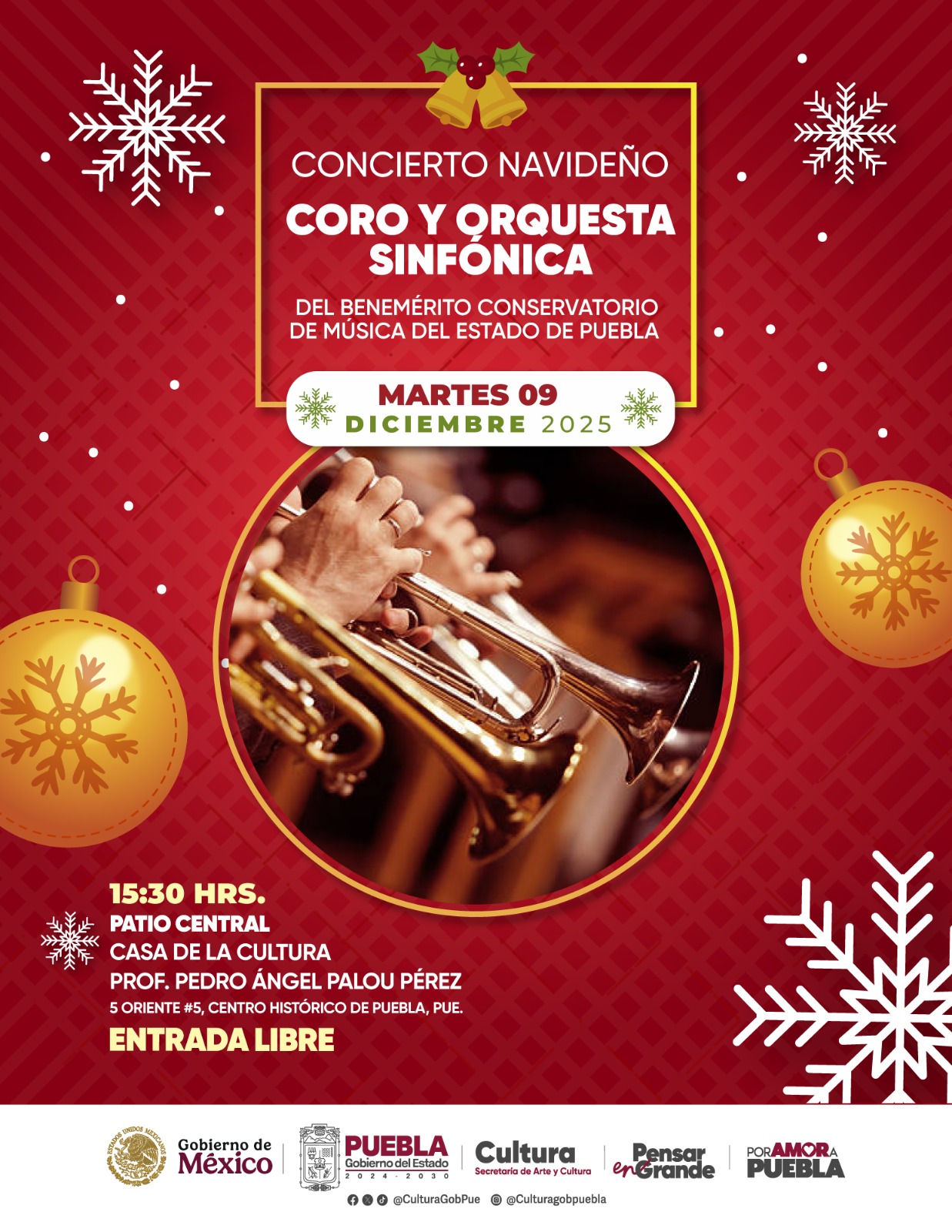 Concierto navideño Coro y orquesta sinfónica