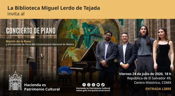 Convocatoria Concierto de piano | Conservatorio Nacional de Música