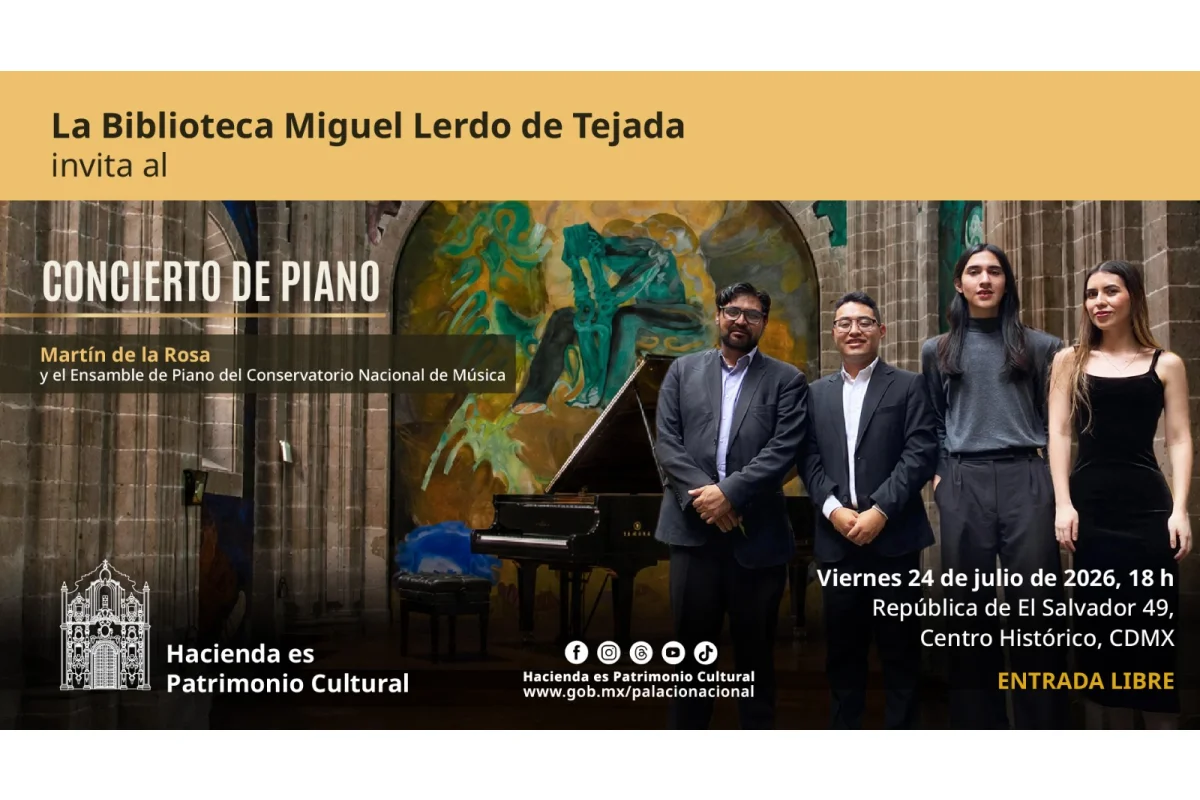 Concierto de piano | Conservatorio Nacional de Música