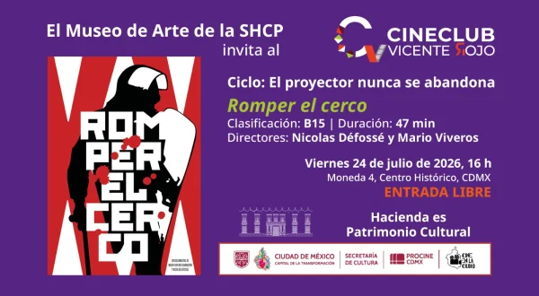 Convocatoria Cineclub Vicente Rojo Ciclo: El proyector nunca se abandona | Romper el cerco