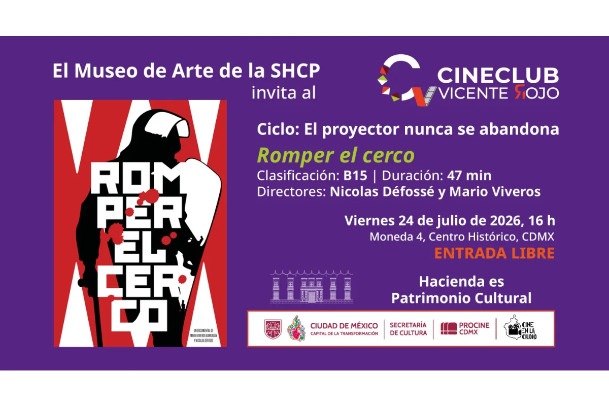 Cineclub Vicente Rojo Ciclo: El proyector nunca se abandona | Romper el cerco