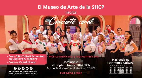 Convocatoria Concierto coral | Los coros Ollin Yoliztli Femenino en GAM
