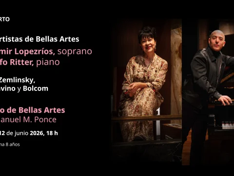 Zulyamir Lopezríos, soprano y Rodolfo Ritter, piano