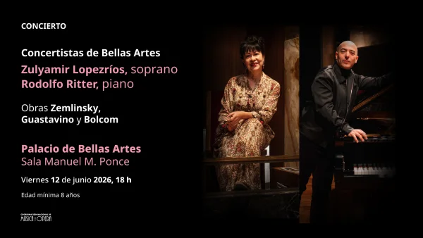 Convocatoria Zulyamir Lopezríos, soprano y Rodolfo Ritter, piano